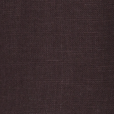 A model wearing a deep chocolate brown linen shirt with short sleeves, a chest pocket, and a relaxed fit, ideal for casual summer outings or refined everyday wear.