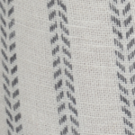 Cotton blend striped white and grey trousers featuring a relaxed fit, soft texture, and functional side pockets, designed for comfort and effortless casual styling.