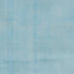 Light aqua handloom cotton sarong with a lime green border and a greyish-purple striped band at the hem, hanging on a rack.