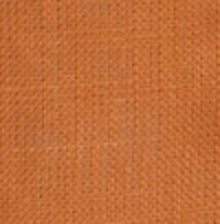 Man wearing a terracotta brown long sleeve linen shirt with a navy contrast inner collar, styled open over a white t-shirt and jeans. Man smiling while wearing a terracotta brown long sleeve shirt featuring a navy blue contrast collar.