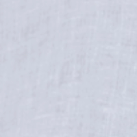 Man wearing a bright white linen short sleeve shirt with double placket and chest pocket, paired with blue shorts.