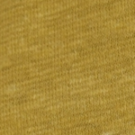 Close-up of a men's heathered moss green cotton jersey layered collar Henley shirt with blue inner collar detail, two buttons, and an embroidered parrot logo.