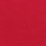 Woman wearing a crimson red cotton cropped t-shirt with a tonal red embroidered logo on the chest.