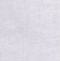 Woman wearing a pastel pink linen-Cotton blend shawl collar tunic top with an empire waist and three-quarter sleeves, the elegant shawl collar and empire waist detail on a pastel pink linen tunic top.