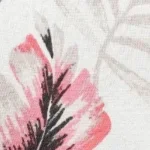 PR0284 WHITE BOTANICAL PRINT swatch