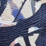 PR0346 NAVY FLORAL PRINT swatch